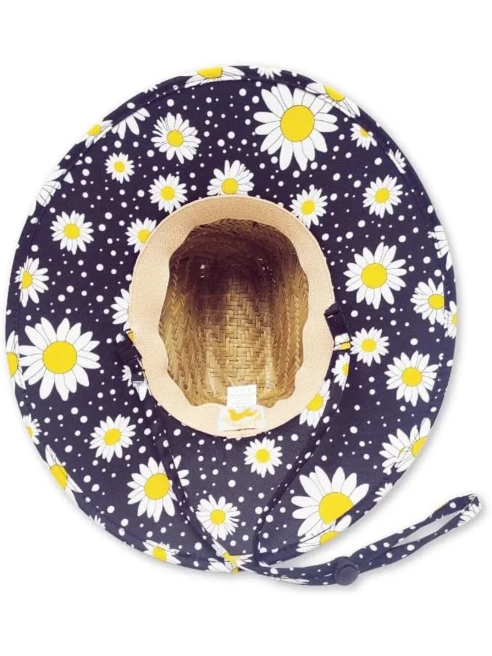 Lightweight Baby Sun Hat 6-24 Months | SPF 50+ Straw, Adjustable Chin Strap
